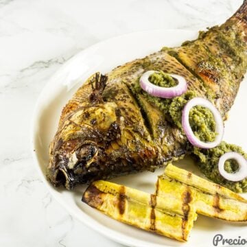 Oven Grilled Tilapia recipe