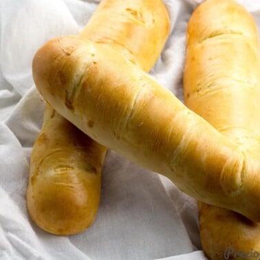 Three loaves of milk bread.