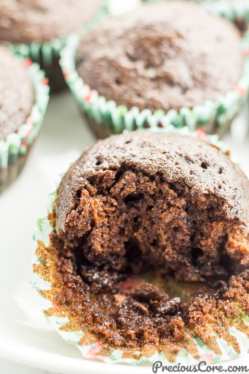 Super moist chocolate cupcake