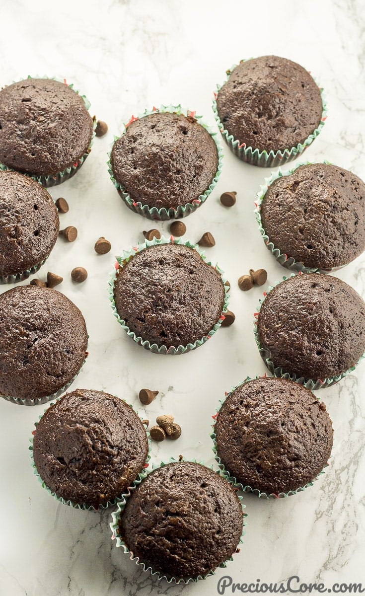 Easy chocolate cupcakes