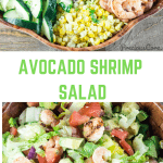 Avocado Shrimp Salad i a bowl