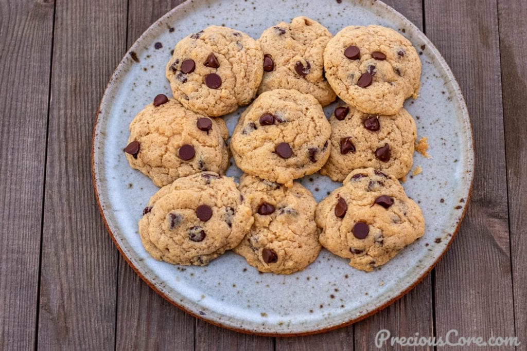 Cookies on a plate