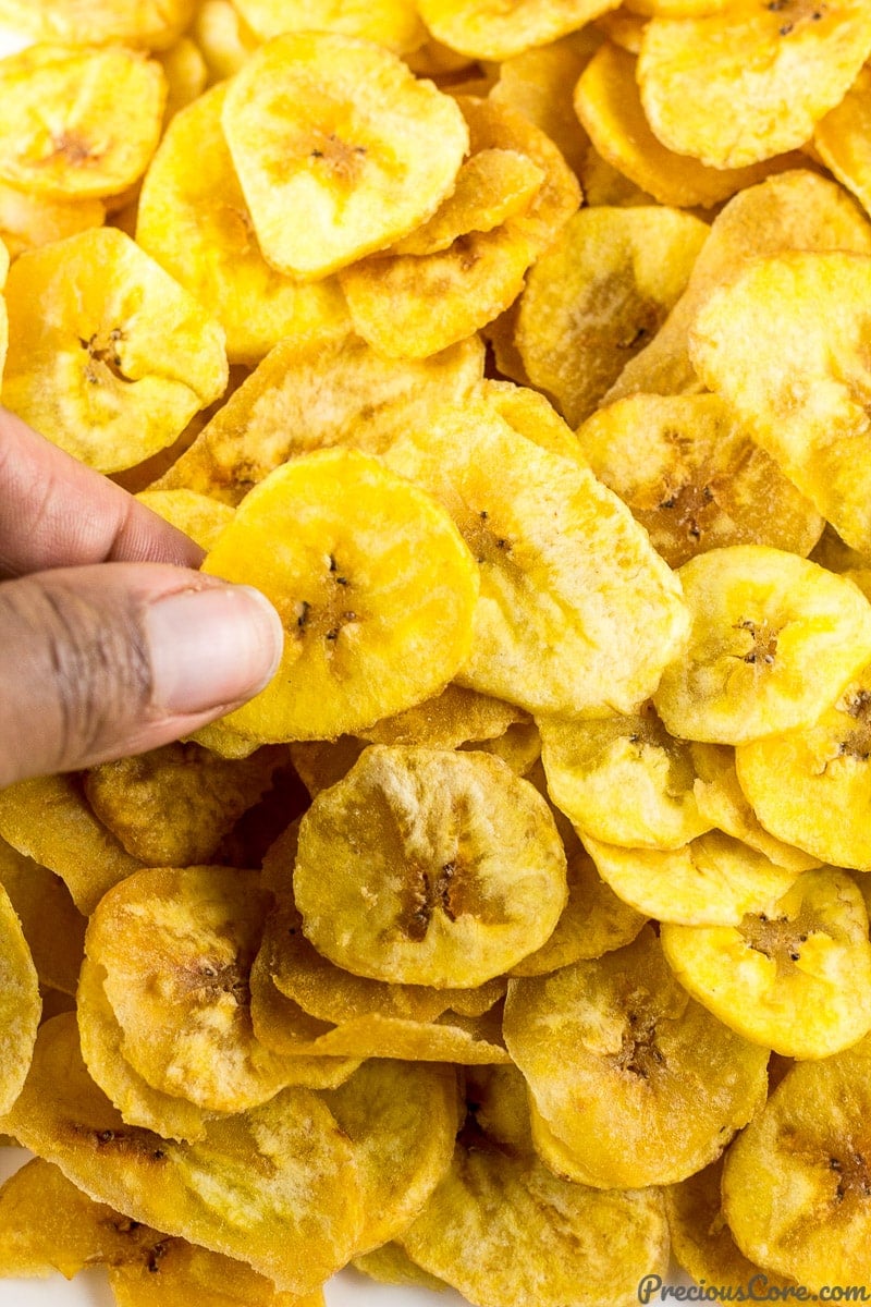 HOMEMADE PLANTAIN CHIPS  Precious Core