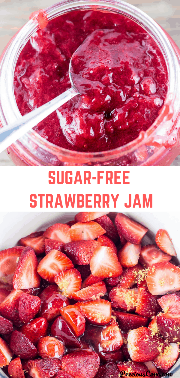 Healthy Strawberry Jam Precious Core