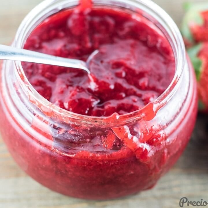 Healthy Strawberry Jam Precious Core