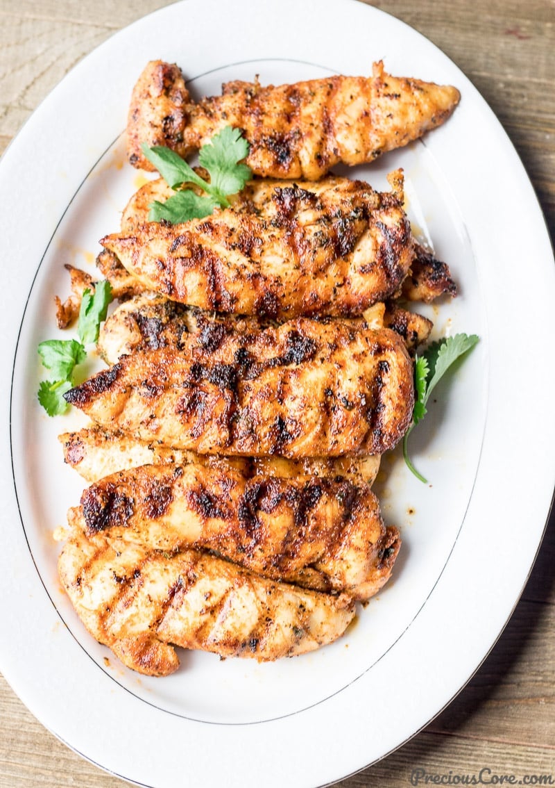 Grilled chicken tenders recipe