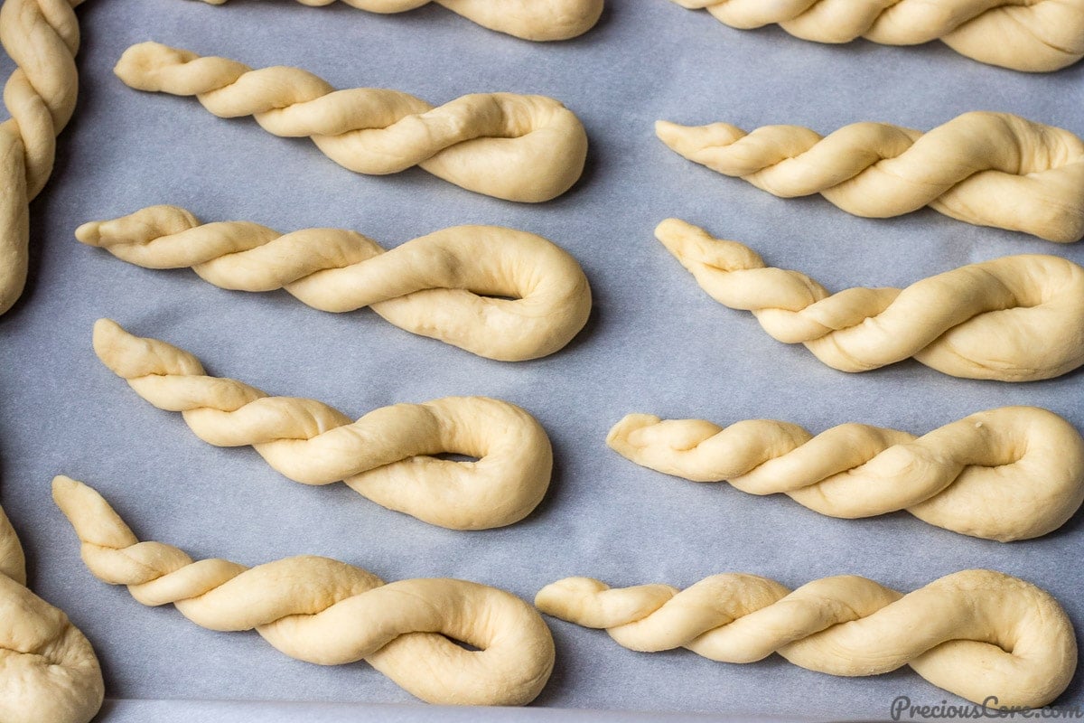 African twisted doughnuts