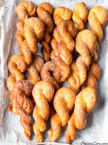 African doughnuts - twisted version