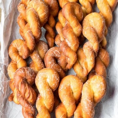 African doughnuts - twisted version