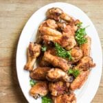 super crispy epic oven grilled chicken wings