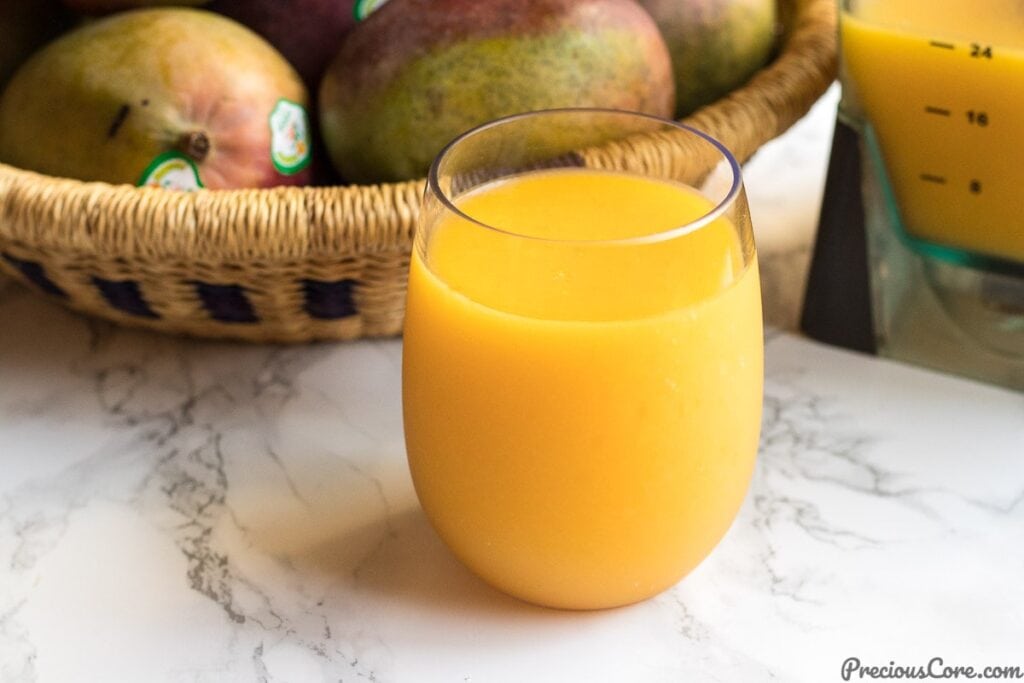 Homemade Mango Juice Recipe