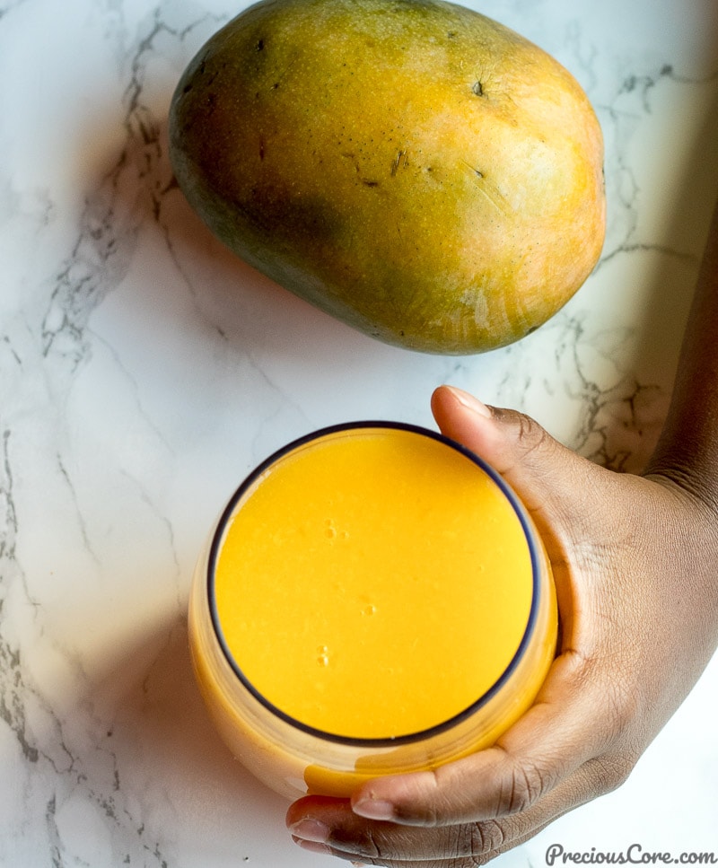 Homemade Mango Juice