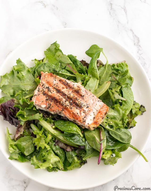 GRILLED SALMON AND VEGGIES + HOW I STAY HEALTHY DURING PREGNANCY ...