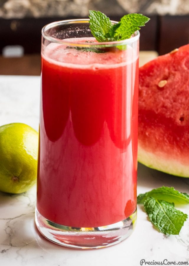 Watermelon Mint Juice Precious Core