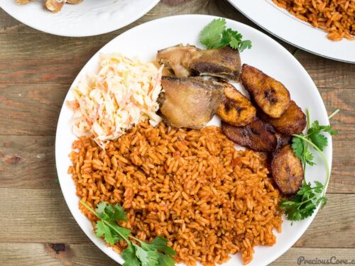 Nigerian Jollof Rice Precious Core