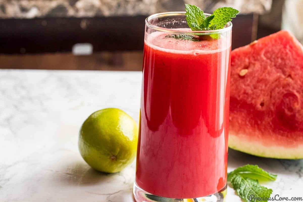 WATERMELON MINT JUICE | Precious Core