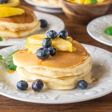 Lighter pancakes recipe