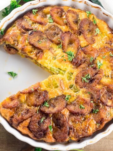 Baked Plantain Frittata