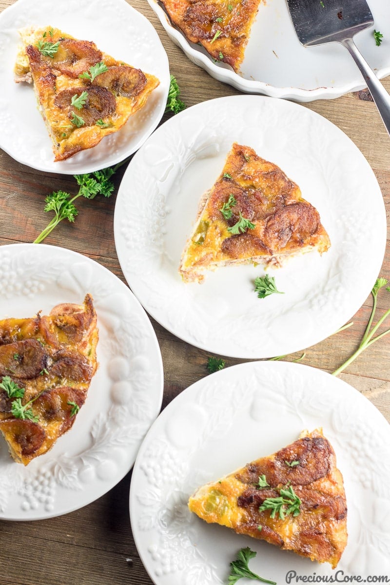 Plantain Frittata recipe