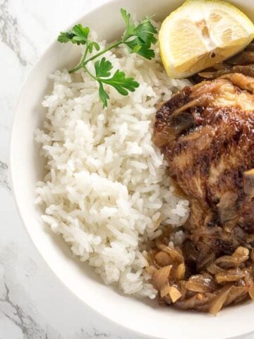 Senegalese Chicken Yassa