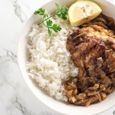 Senegalese Chicken Yassa