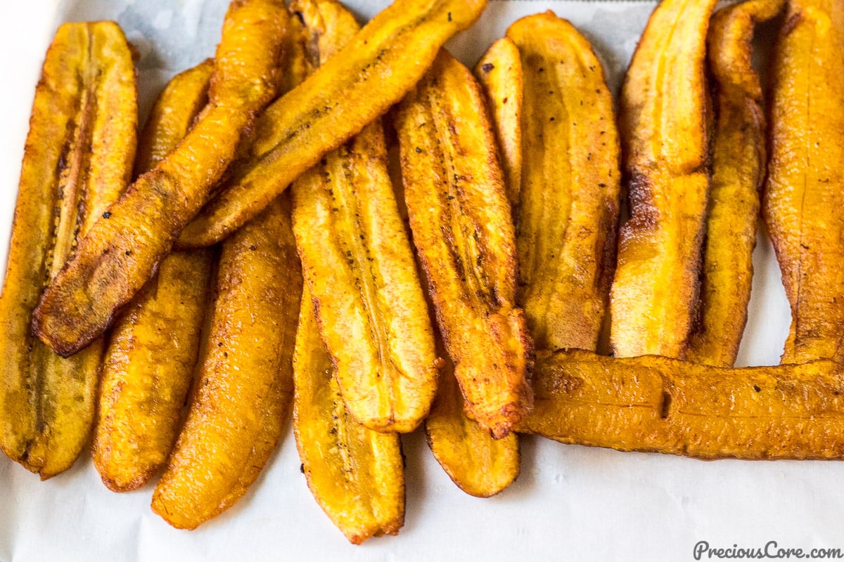 Plantain Slices for Plantain Lasagna