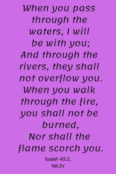 WHEN YOU WALK THROUGH THE FIRE | Precious Core