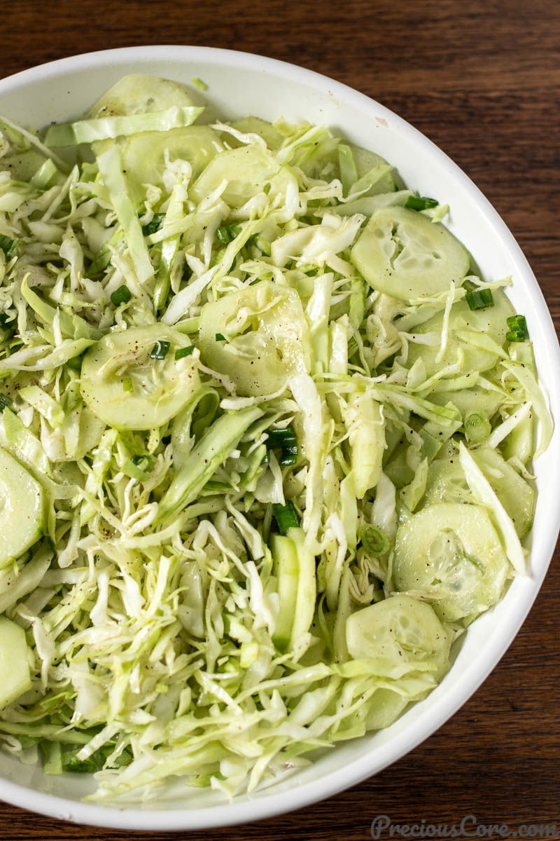 Easy cabbage salad