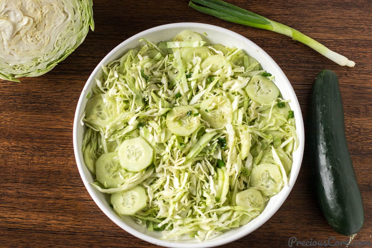 3-ingredient cabbage salad