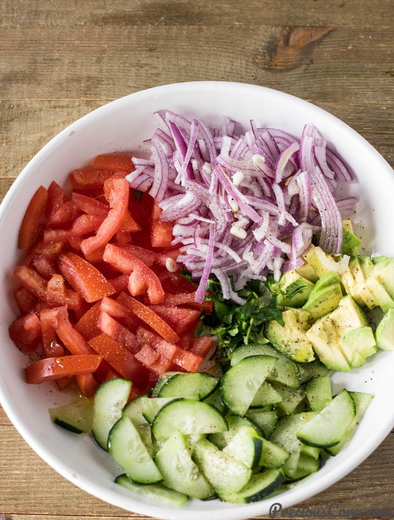 Simple Kenyan Salad