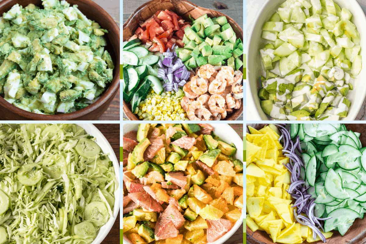 6 SALADS FOR WEIGHT LOSS | Precious Core