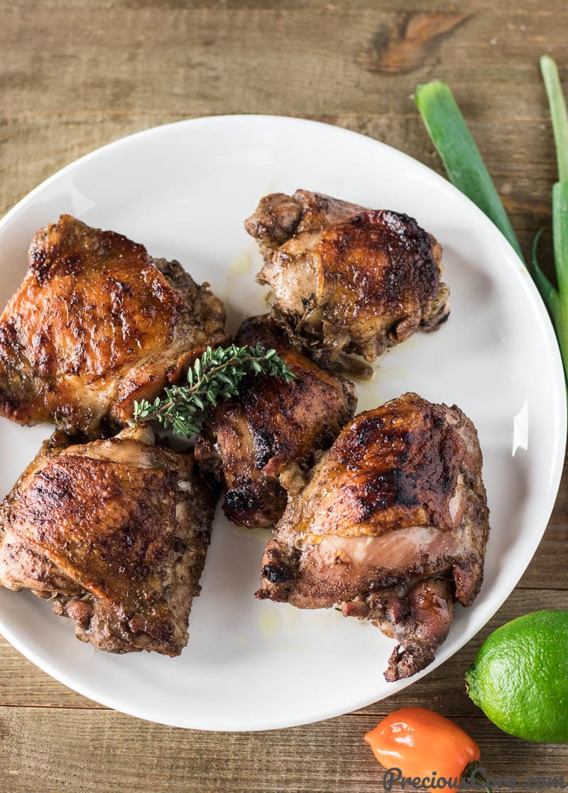 Jerk Chicken Thighs