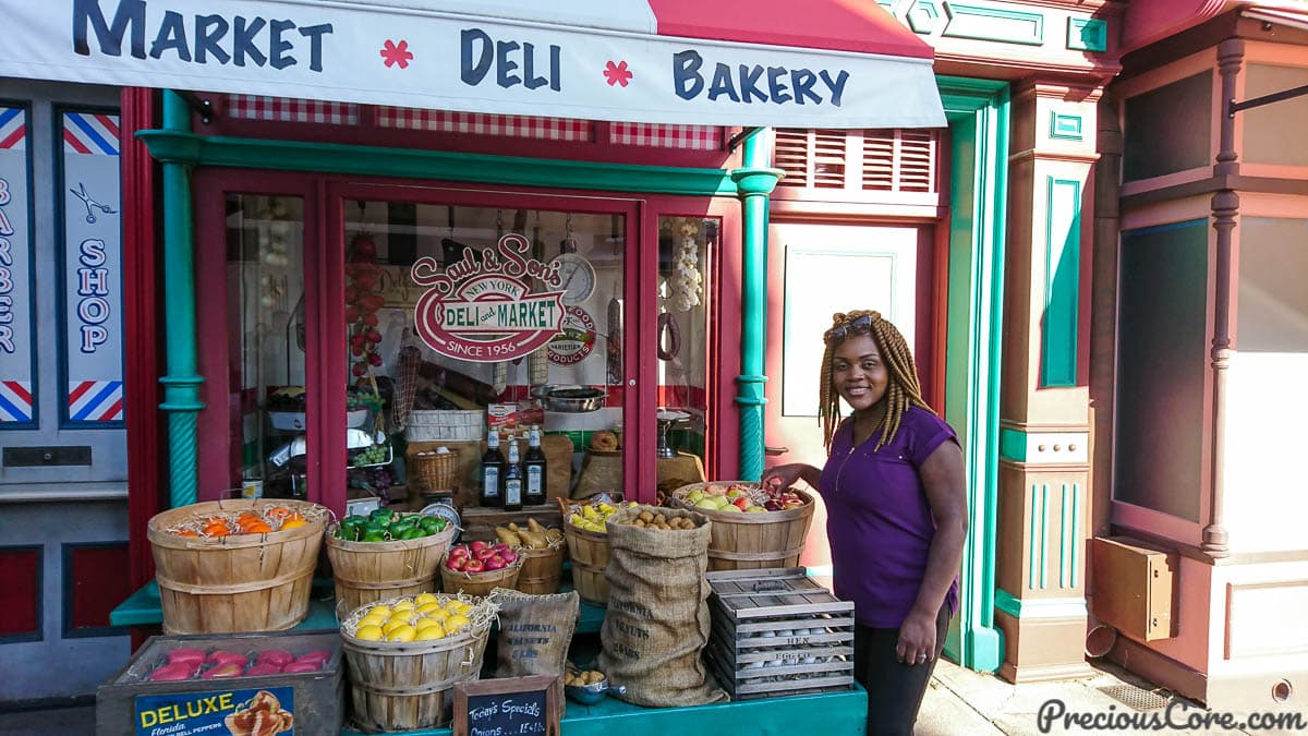 Old Deli shop at universal studios