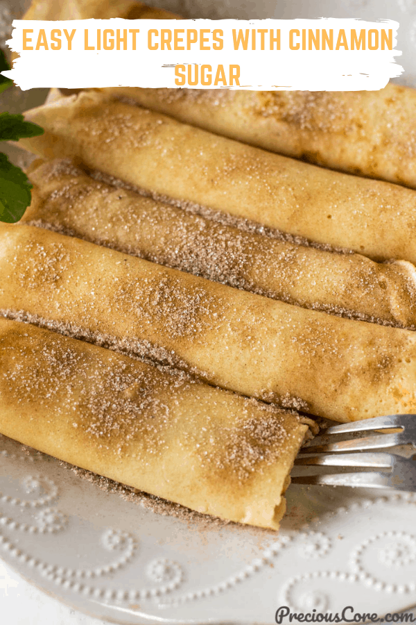 Easy Crepes on a Plate