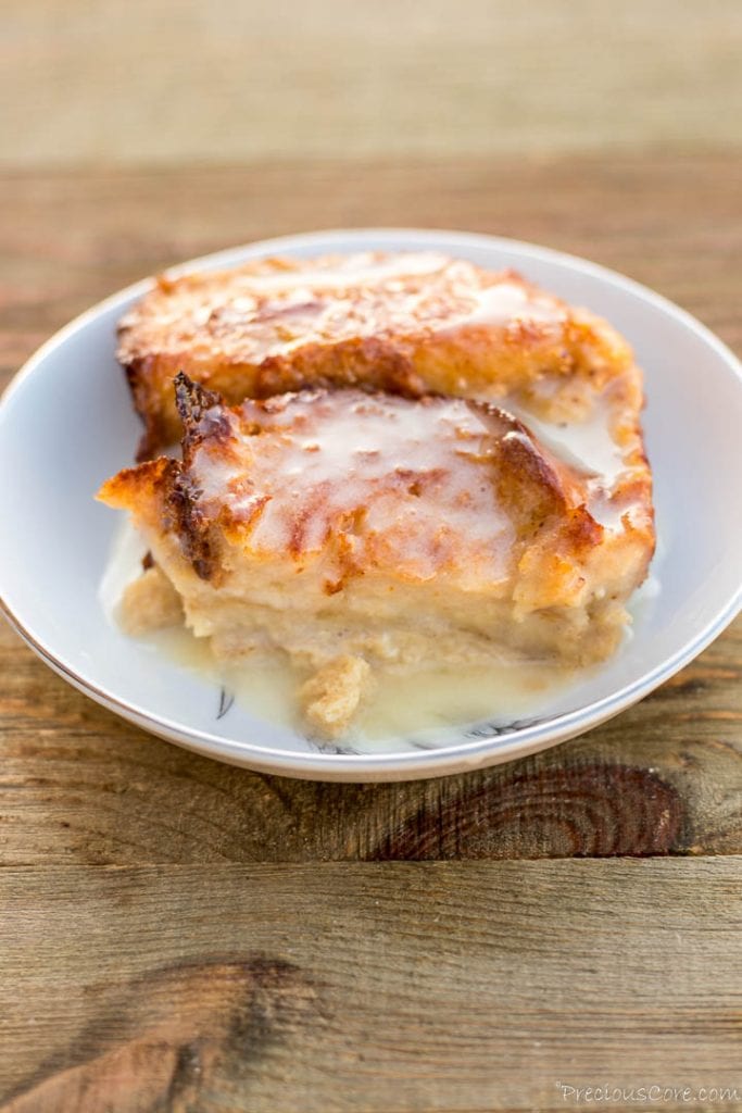 Bread Pudding Sauce on bread pudding