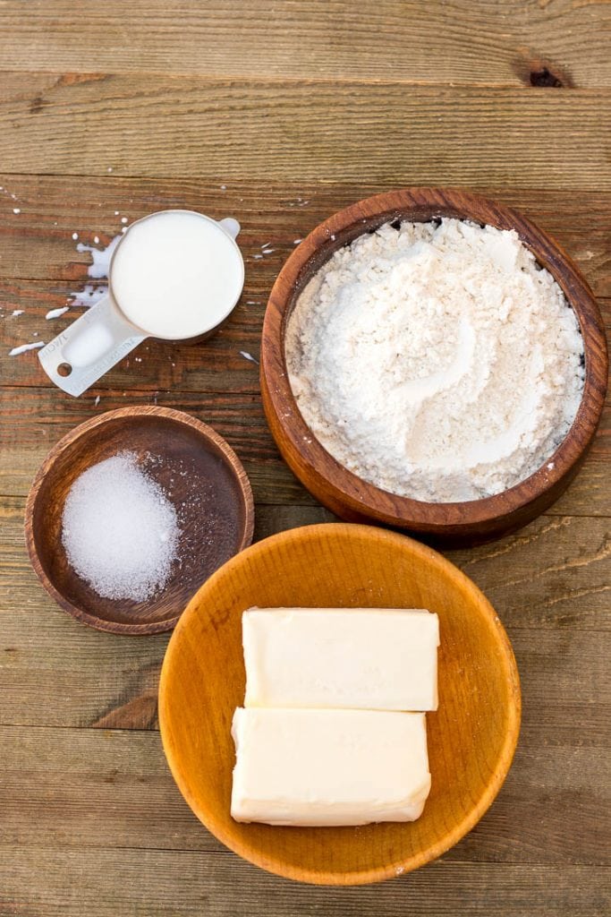 Pie crust ingredients