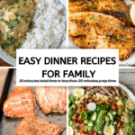 4 pictures of easy dinner recipes