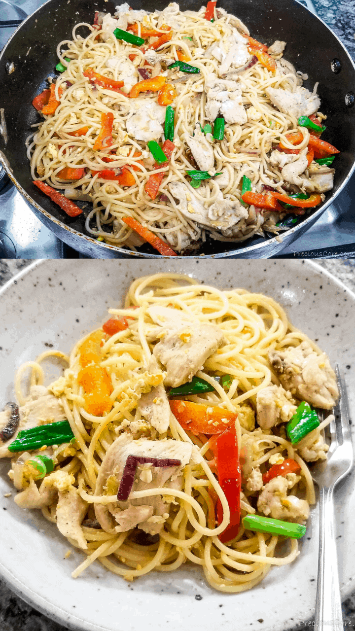 Spaghetti Stir Fry | Precious Core