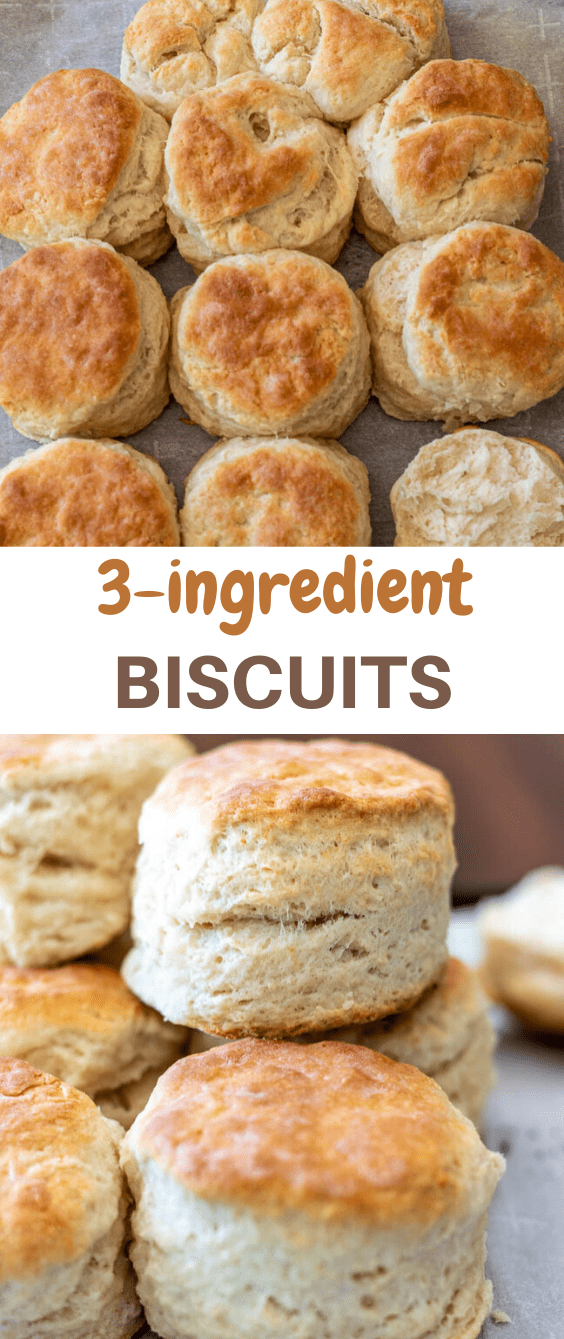 3 ingredient biscuits 7up or sprite biscuits made from scratch 