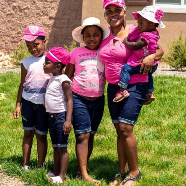 mother and four daughters