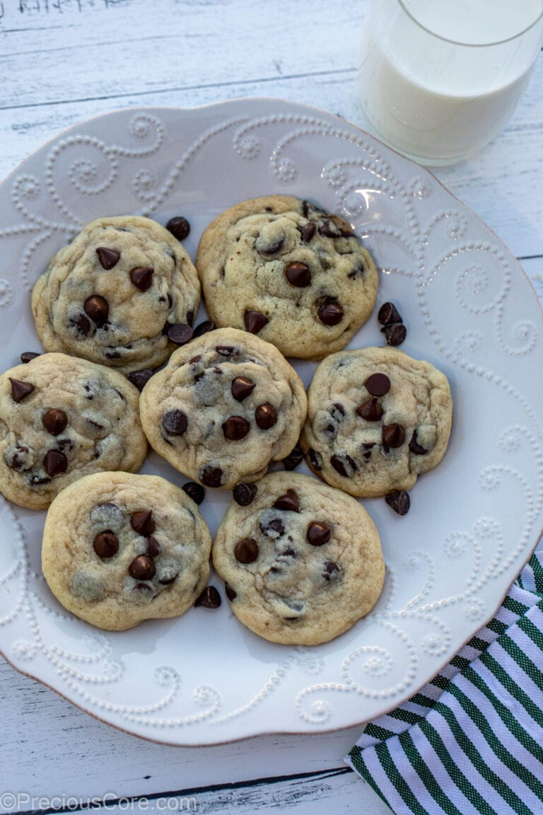 Easiest Chocolate Chip Cookies Precious Core