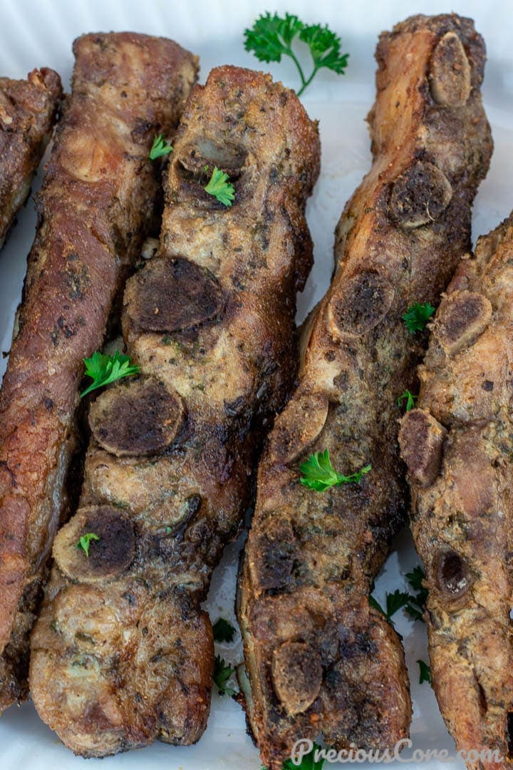 Baked Dry Rub Ribs Precious Core