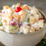 Ambrosia Salad in a bowl