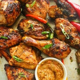 Peri Peri Chicken With Pepper Sauce