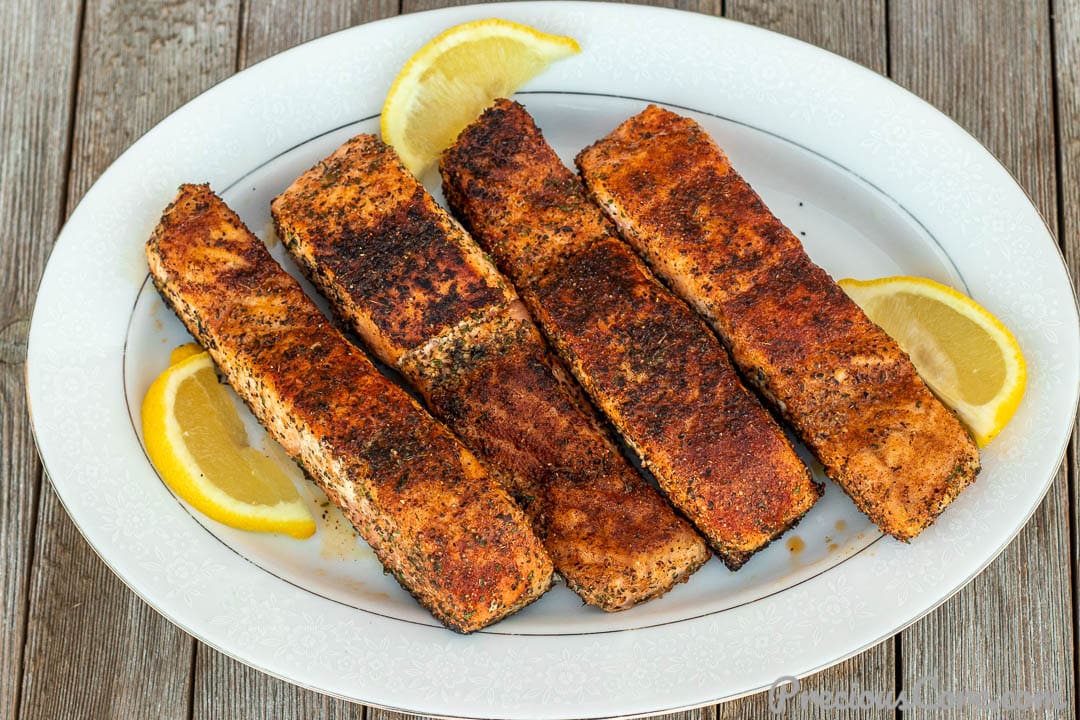 Pan Grilled Salmon | Precious Core