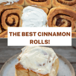 Pin image of Cinnamon Rolls.