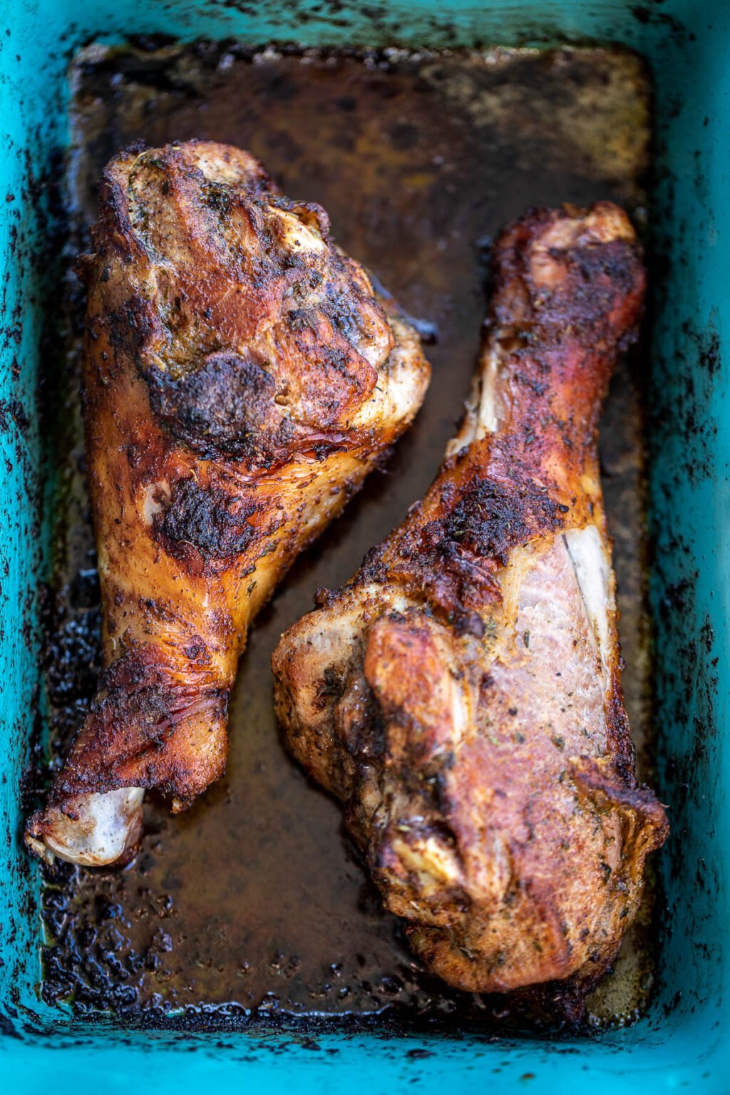Baked Turkey Drumsticks Precious Core So Flavorful!