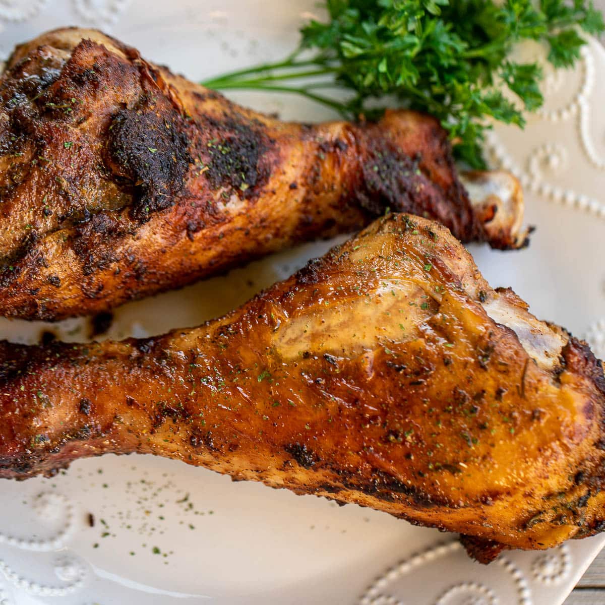 Baked Turkey Drumsticks | Precious Core