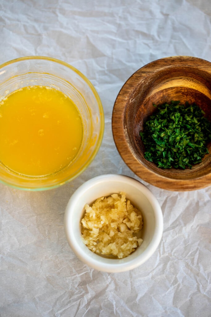 Garlic Butter ingredients