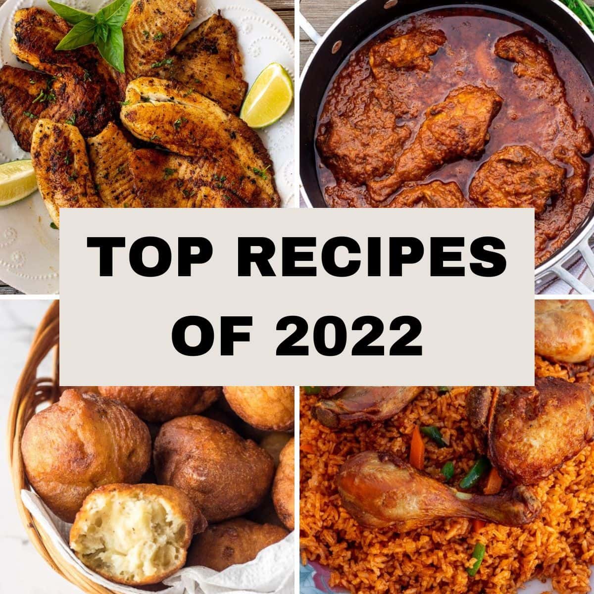 Top Ten Recipes of 2022